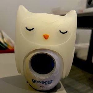 Gro egg owl temperature for baby infant toddler /night light